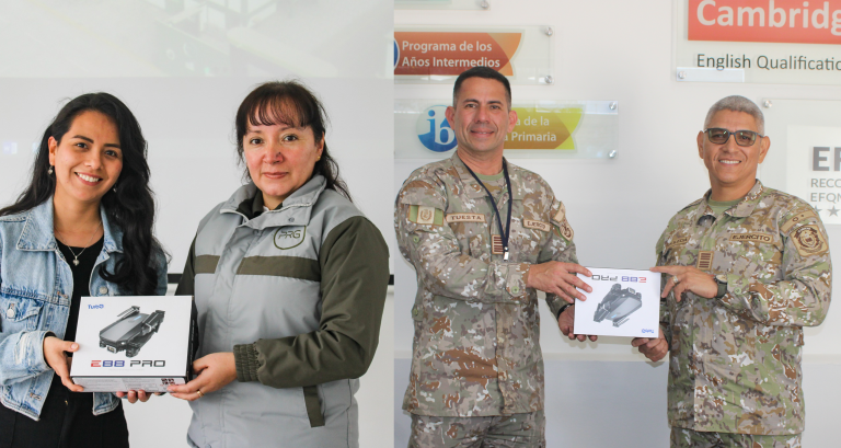 Ganadores del Sorteo de Drones en la Tercera Escuela de Padres